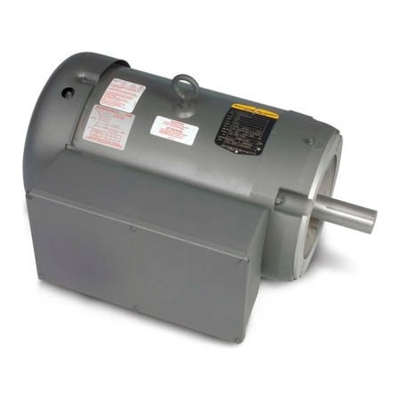 Baldor-Reliance Baldor-Reliance Single Phase Motor, 1 PH, 230 V, 5 HP, 1725 RPM, TEFC, 184TC Frame CL3612TM